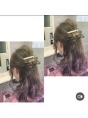 華やか☆パーティーヘアセット