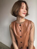 アオイ(aoi.)&nbsp;【ボブ/ブラウンカラー/伸ばしかけ/３０代/福岡薬院】