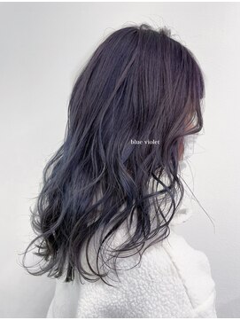 リリー(Lilley) 【Lilley 稲永麻衣】ブルーバイオレット+透明感ヘア 天神/今泉