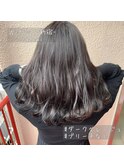 【W新宿店 担当Satomi】暗髪透明感カラーダークグレージュ！
