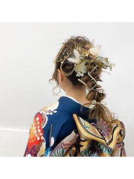 マーリャヘアー(mallia hair) 成人式ヘアアレンジ