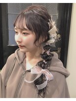 アゴーグ(agog) 編みおろしヘアアレンジ