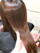 フレーム なんば店(FRAME)&nbsp;[Frame  なんば] 艶カラー透け感ダークグレージュ