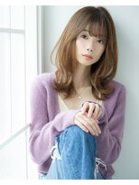 ロンド エスポワール 錦糸町(Lond espoir)&nbsp;【柴田彩香】大人レイヤーミディアムロング☆顔回りレイヤー
