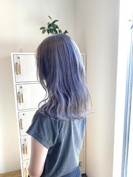 ヘアデザイン ノア(Noa) gray×violet