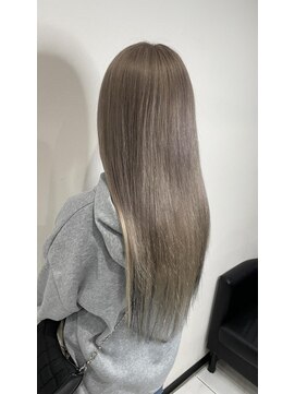 ヘアーデザイン ジェルム(Hair Design germe) ホワイトミルクティー×ブラックインナー　--RINA--