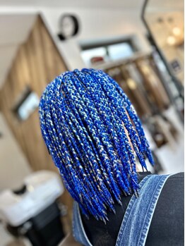 ヘアーアートワンツースリーインタカサキ(HAIR ART 123 in Takasaki)の写真/【群馬でも数少ない編み込み専門エクステSalon★】エクステ/コーンロウ/ブレイズなら《HAIR ART 123》へ！