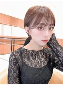 ハイライトバレイヤージュダブルカラーケアブリーチ30代40代