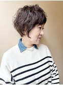 ショート×ゆるーいパーマ☆