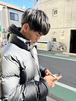 アイズ 海老名(AIZU) 王道マッシュ ニュアンスパーマ 刈り上げ 無造作 スッキリ 眉毛