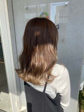 ヘアサロン ワンワールド(Hair Salon One World) オリーブフリルミディー