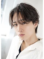 オーシャントーキョー 心斎橋(OCEAN TOKYO WEST)&nbsp;韓国ニュアンスパーマ毛流れセンターパートウルフ