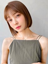 キリ 表参道(kyli) アプリコットオレンジくびれヘアハイライトカラー夏