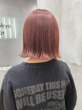 ヘアサロン ドット トウキョウ カラー 町田店(hair salon dot. tokyo color) 前髪/アンブレラカラー/こなれミディ/イメチェン/ウェーブパーマ