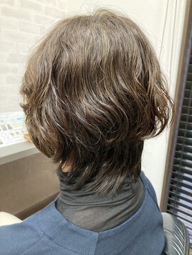 ベルシュヴー(belles cheveux) ウルフ×パーマ