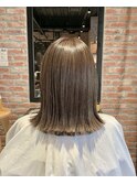 20代30代40代くびれヘア似合わせカット白髪ぼかしアースカラー