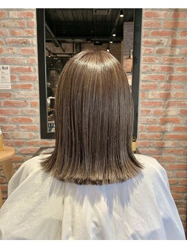 オーガニック アトリエ 大宮(organic+atelier) 20代30代40代くびれヘア似合わせカット白髪ぼかしアースカラー