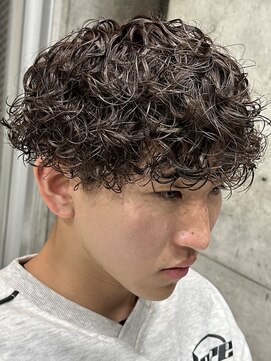 フィフスパーク(fifth PARK) 渋谷外国人風パーマプードルパーマ強めシャドウパーマ20代学生