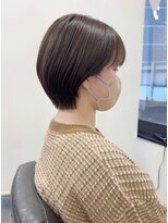 ガーランドウメダ(Garland umeda)&nbsp;ショートボブ＿オリーブアッシュベージュ＿　担当　垣内　8827