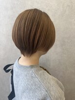 ザ ラフター バイ ラブズ ラフズ 戸畑朝日ヶ丘店(THE LAUGHTER by Loves Laughs) まろやかベージュ/ハンサムショート/髪質改善/20代30代40代