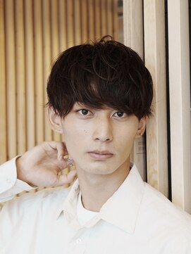 メンズヘアトーキョー(MEN'S HAIR TOKYO) 無造作パーマ/モテ髪/ダークブラウン/ツーブロック