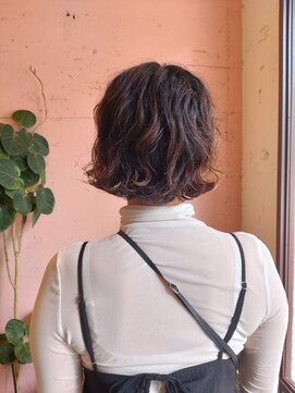 ザジ(ZAZIE) 外ハネナチュラルパーマ