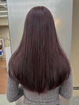 パークレーン アイス イヴェン(park lane ICI yeven)&nbsp;ブリーチなしダブルカラーボルドーワインレッドレイヤー春カラー