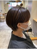 林　直人　丸みショート/ショートボブ