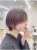 透明感たっぷり◎大人の色気漂うコンパクトショート