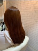 髪質改善セミロング
