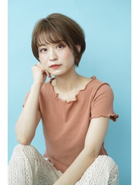 ルフュージュ バイ プロデュース 相模大野店(Refuge by Produce) くびれショート/マロンベージュ