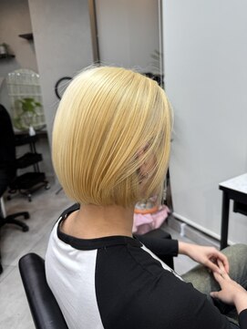 ジゼル 小倉(GiseL) ボブ/抜きっぱブロンド