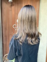 ケースプラスグリーン(CASE+GREEN)&nbsp;◎ブリーチなしでダブルカラー　イルミナヌードベージュ