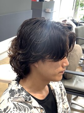 アロー 船橋店(AROH) men's/MEN'S/メンズカット/メンズパーマ/船橋/眉毛/サーフカール