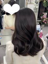 アマトウキョウスマートサロン(AMA TOKYO×Smart Salon)&nbsp;くびれレイヤー/顔まわりカット/くびれ巻き/レイヤーカット