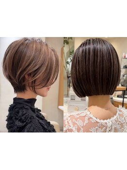 白髪染めを使わずに明るく活かす、ご提案♪大人女性の”白髪ぼかしハイライト”で上品なスタイルに◎