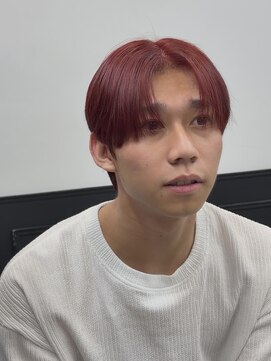 メンズラピス 栄店(Men's Lapis) チェリーレッドカラーワインレッド