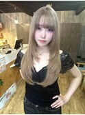 透明感カラー/髪質改善/縮毛矯正/韓国風レイヤーカット