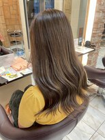 ルページ 千葉(lpage)&nbsp;髪質改善/顔周りレイヤーカット/グレージュ[千葉/千葉駅]