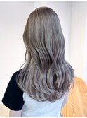 ミルクティーホワイトベージュ韓国ヘア小顔グ_ba525331
