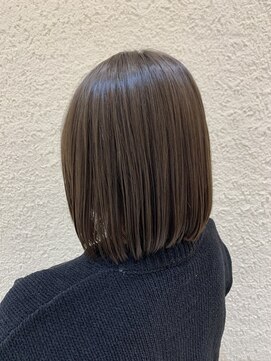 ボブ×酸熱トリートメント