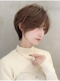 大人ガーリー/ダークアッシュ/似合わせ/レイヤーショート☆222