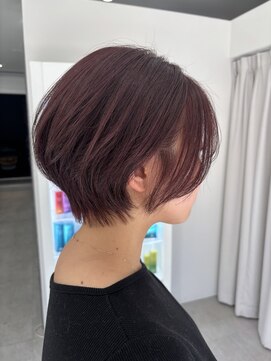 プレジールバイラファブリック(PLAISIR by LA FABRIQUE) ふんわりショートボブ【新村/PLAISIR/草加】