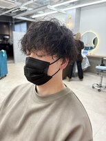 ルート バイ パルタージュ 大宮駅東口店(Root by PaRtage)&nbsp;前髪が分かれやすい方オススメ波巻きパーマ