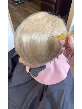 オリビアヘアー(OLIVIA HAIR) メンズミルクティーハイトーン☆