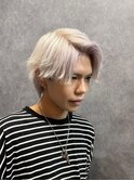 51. ダウンバング/メンズ/ブリーチ/ダブルカラー