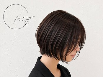 ヘアアジュールココ(hair azure CoCo...)の写真/360°どこから見ても美しいシルエットに可愛さ&上品さUP◎初めてのイメチェンにも納得の仕上がりに☆
