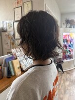 ヘアスタジオ ブリエ(HAIR STUDIO BRILLER) 2026 レイヤーボブパーマ×グレージュ
