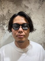 セピア 浦和店(SEPIA)&nbsp;伸ばしかけにおすすめメンズ無造作パーマ