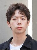 渋谷アクティブショートルーズショートパーマツイストパーマ緩め
